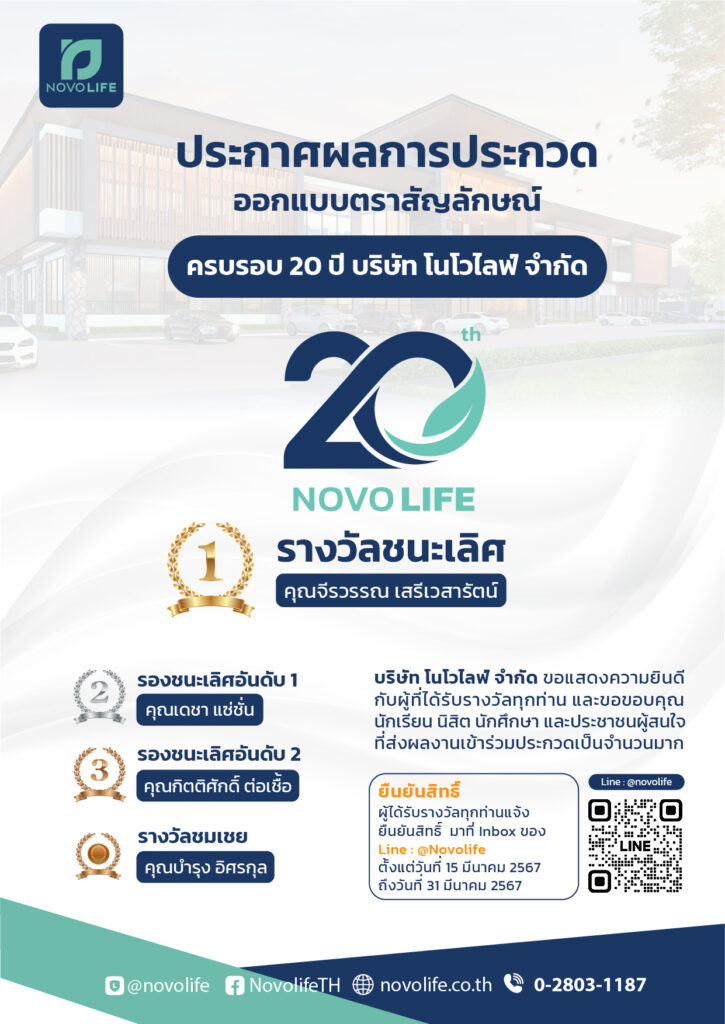 ประกาศผลประกวดโลโก้